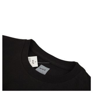 HUF 男士黑色短袖T恤 TS00569-BLACK-L