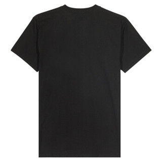 HUF 男士黑色短袖T恤 TS00508-BLACK-L