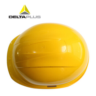 代尔塔（DELTAPLUS）102008 国家能源集团定制-PP材质 石英3型安全帽 黄色 1个（需另配JUGALPHA下颚带）
