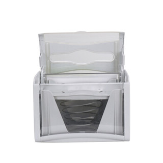 维达 多康Tork 美国进口 Xpressnap桌面型餐巾纸分配器/纸巾盒 ABS塑料 广告窗口 可放0.5包N4系统餐巾纸