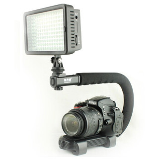 斯丹德(sidande) U型支架 闪光灯支架U型DV手提手持C型架 单反相机补光灯摄影摄像手持稳定架
