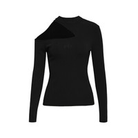 Chris by Christopher BU 卜柯文 设计师品牌   女装针织衫  露肩款 黑色 JDesigner 黑色 S