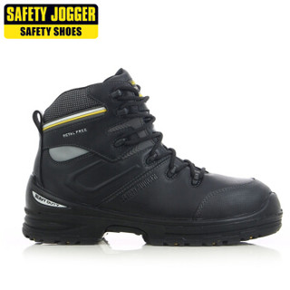 Safety Jogger PREMIUM S3 防砸防刺穿防静电耐高温中帮安全鞋 871000 黑色 38 少量库存 订制款