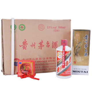 MOUTAI 茅台 飞天茅台 2014年 53%vol 酱香型白酒 500ml*12瓶 整箱装