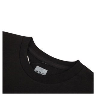 HUF 男士黑色短袖T恤 TS00589-BLACK-XL