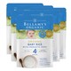 Bellamy/贝拉米婴儿宝宝婴幼儿童有机米粉米糊辅食125g*6澳洲进口 最低19元一包 *6件