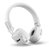 马歇尔Major Ⅲ Bluetooth头戴式无线蓝牙可折叠 3代耳机 白色