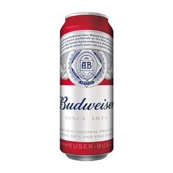 Budweiser 百威 啤酒醇正 550ml *11件