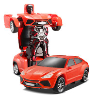 佳奇 变形遥控机器人赛车玩具