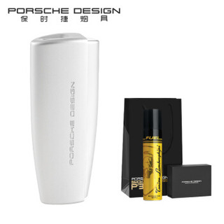 保时捷（PORSCHE DESIGN）充气打火机 P3645.03高档 男士送礼磨砂防风打火机直喷气体充气扁火蓝焰