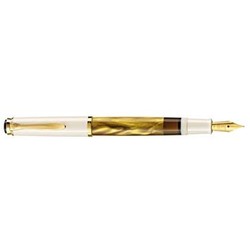 Pelikan 百利金 Classic传统系列 M200 钢笔 F尖 金色大理石纹