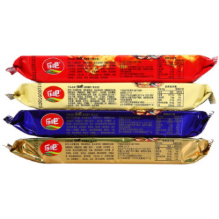 商品乐吧薯片组合装4口味50g4包原味芝士味烤牛排味麻辣川香味