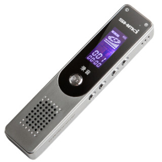 升迈(shmci)d10 录音笔专业微型高清降噪mp3播放器 8g 银色