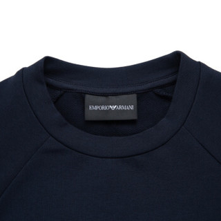 EMPORIO ARMANI 阿玛尼奢侈品19秋冬新款男士针织休闲上衣 6G1MF5-1J04Z NAVY-0922 XL