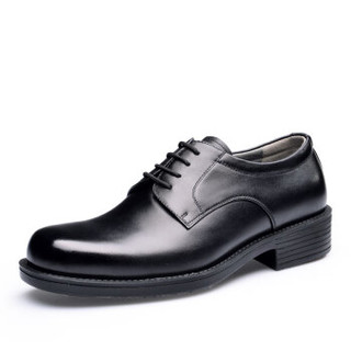 金猴（JINHOU）绅士系带商务正装耐磨透气男士皮鞋 J2109 黑色 44