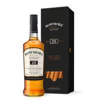 BOWMORE 波摩 Bowmore 单一麦芽苏格兰威士忌 进口洋酒波摩25年 700ml