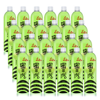 依能 蜜苹汽 添加蜂蜜 苹果味汽水饮料 500ml*24瓶 塑包量贩装