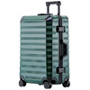 文森保罗（VinsonPaul）行李箱26英寸铝框拉杆箱男女万向轮TSA密码锁托运旅行箱子VP19909-K墨绿色