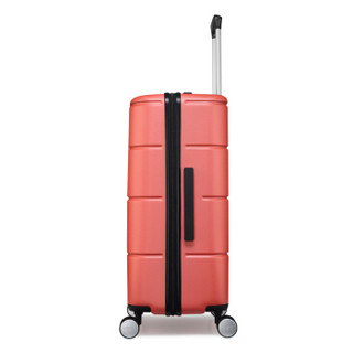 Samsonite/新秀丽拉杆箱万向轮行李箱旅行箱可托运箱飞机轮TU2 珊瑚红 28英寸