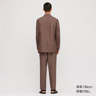 UNIQLO 优衣库 男装 棉麻混纺休闲茄克 427652