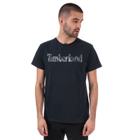 Timberland SS Pattern Linear Logo 男士T恤