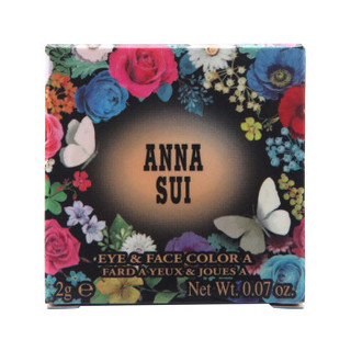 安娜苏(Anna sui)丝绒明魅两用眼彩V200 1.8g 珠光 单色眼影