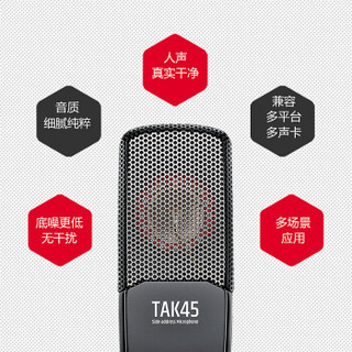 TAKSTAR 得胜 TAK45 网络K歌主播直播麦克风