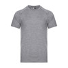 Z ZEGNA 杰尼亚 奢侈品 19新款 男士灰色羊毛圆领短袖T恤 V8390 ZZT653 K97 XL码