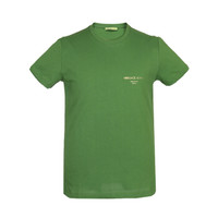 VERSACE JEANS 范思哲 奢侈品 男士绿色棉质圆领短袖T恤 B3GTB76R 36610 130 XL码