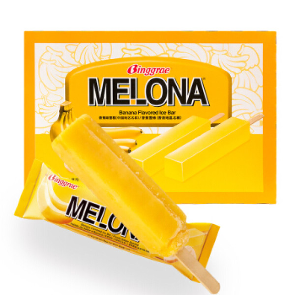 商品宾格瑞(binggrae)宾格瑞香蕉味雪糕8支家庭装