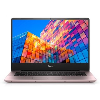 DELL 戴尔 灵越 14 5488 14.0英寸 轻薄本 元气粉(酷睿i5-8265U、核芯显卡、8GB、256GB SSD、1080P、IPS、60Hz、R1505P)