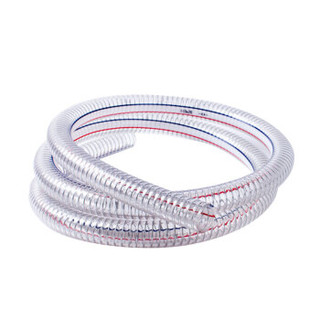 冰禹AA38031 PVC钢丝螺旋增强软管（钢丝管） （内径）50*6   50米  50米/卷