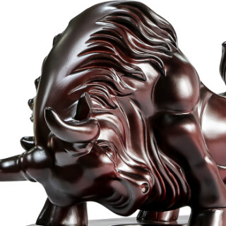 花间集 开山牛摆件 拓荒牛老板桌办公室转运商务摆件公司开业礼品