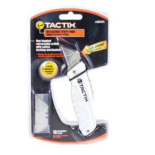 拓为（Tactix）261111 重型美工刀 小型开箱壁纸刀墙纸刀铝合金日用安全刀具德国品质
