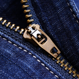 鳄鱼恤（CROCODILE）牛仔短裤 男士2019夏季新款时尚休闲舒适短裤 B235-3033 蓝色 40码