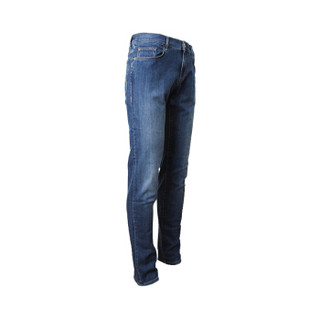 TRUSSARDI JEANS杜鲁萨迪 奢侈品 19春夏新款 男士蓝色棉质370直筒牛仔裤52J00000 1T002351  C008 U280 32码