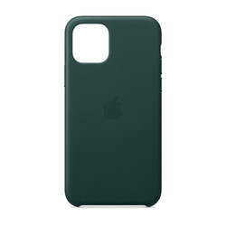 Apple 苹果 iPhone 11 Pro 皮革保护壳 - 松林绿色