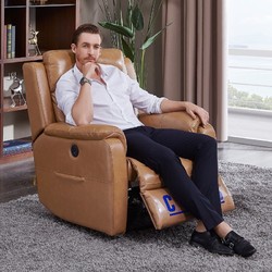 芝華仕（CHEERS）芝华仕头等舱沙发 真皮皮质电动单人沙发简约现代客厅小户型单椅懒人躺椅K213