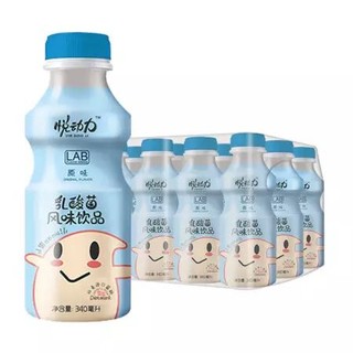 悦动力 乳酸菌风味饮品 340ml*12瓶 丹麦进口菌种 *3件