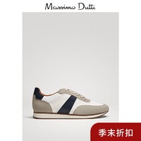 Massimo Dutti男鞋 44码白色运动鞋 16102022001