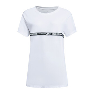 ARMANI EXCHANGE 阿玛尼奢侈品19秋冬新款女士针织T恤衫 6GYTED-YJX9Z WHITE-1000 M