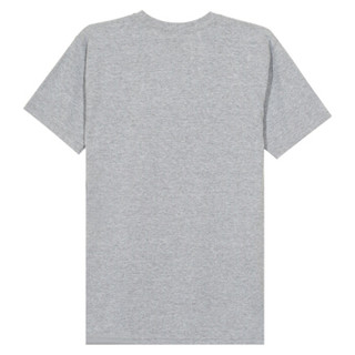 HUF 男士灰色短袖T恤 TS00508-GREY HEATHER-S