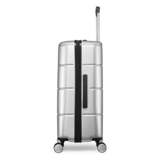 Samsonite/新秀丽拉杆箱万向轮行李箱旅行箱可托运箱飞机轮TU2 银色 25英寸