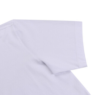 Z ZEGNA 杰尼亚 奢侈品 19春夏新款 男士白色棉质短袖T恤 VS372 ZZ630