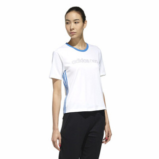 阿迪达斯 ADIDAS NEO 女子 休闲系列 W CS TSHIRT 运动 T恤 DZ9288 XL码