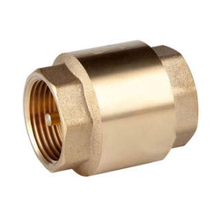 tld黄铜立式止回阀内螺纹弹簧止回阀铜芯逆止阀dn50