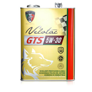 意狼(Velotac) 全合成机油润滑油 5W-30 4L GTS系列 汽车用品