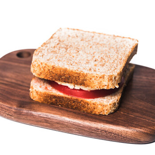 粗粮新语 粗粮全麦麸皮面包 520g 健身代餐 早餐糕点
