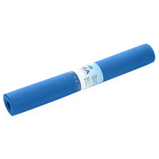 IKU 天然橡胶瑜伽垫 加宽80CM干湿防滑专业健身垫 4mm 深蓝色