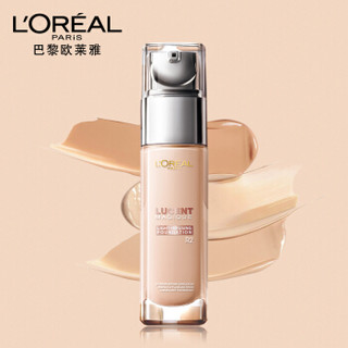 欧莱雅（LOREAL）奇焕光采粉底液R2 适合偏白肤色（保湿 遮瑕 滋润）(11.11限定礼盒)